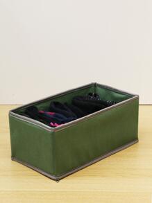 多包装高品质无纺布PP板可水洗可折叠无异味衣物收纳盒，多种颜色和尺寸可选。无纺布收纳盒底部带拉链，可折叠，用于存放玩具、衣物和杂物。 - 軍綠色 - 查看 7