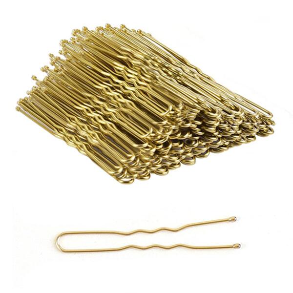 U Shaped Hair Pins, Blonde Bun Pins Bun Hair Pins for Women ( Pack of