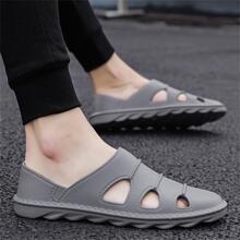 Dép xỏ ngón thông thường dành cho nam, Dép eva màu xám mùa hè giải trí - Xám - Xem 2