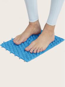 反射療法足部按摩器，足部指壓/符合人體工程學指壓板，足底筋膜炎止痛/運動放鬆足部按摩墊 - 藍色 - 查看 3