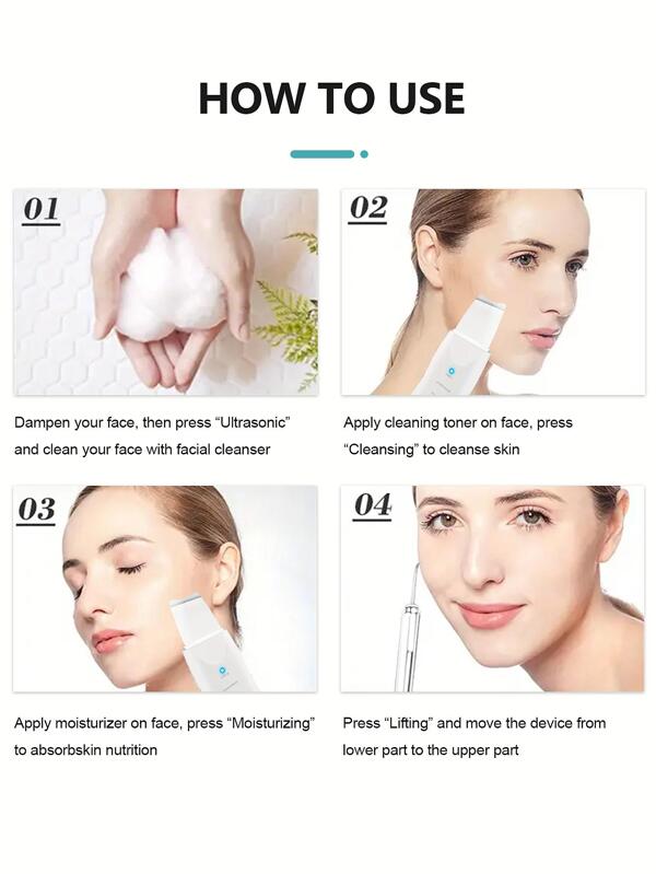 Skin Scrubber Face Spatula Blackhead Remover Pore Spatula For Face