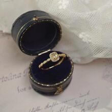 1pc Thin Band Super Shiny Yellow Crystal Zirconia Open Ring, Women's Jewelry (No Box) - Gold - View 3