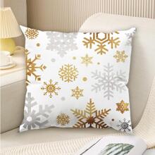 قطعة واحدة نمط ندفة الثلج غطاء وسادة بدون وسادة