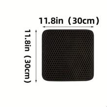 1 pieza Alfombra para gatos impermeable de mascota - Negro - Ver 5