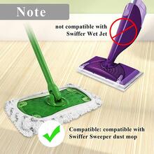 Đầu thay thế cây lau nhà đàn hồi dày 1 cái - Đen và trắng - Xem 5