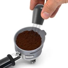 2pcs With Stand Professional 7 Needles Handheld Wdt Tool Cafe Coffee Distributor - 黑色 - 查看 8