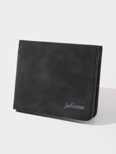 Alphabet Frosted Bifold Wallet For Men Wallet Purse Wallet Men Wallet Leather