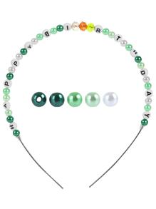 200 Piezas De Cuentas De Imitación De Perlas Para La Fabricación De Joyas, Cuentas De Perlas Sueltas Redondas De 6/8mm Con Agujero, Perlas De Imitación Para Pulseras