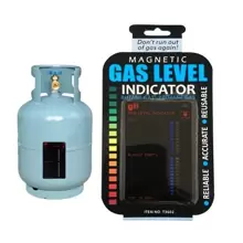 Indicateur De Niveau De Liquide De Réservoir De Propane Butane Gpl Avec Jauge Magnétique, Tige De Mesure De La Température De La Bouteille, Changement De Couleur En Fonction De La Teneur En Gaz 1 Pièce