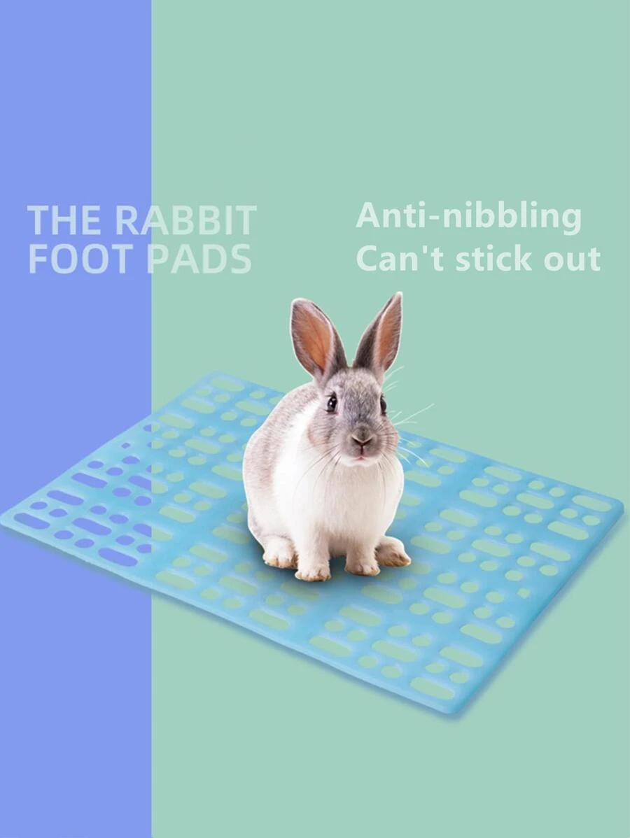 1 Stück Kissen mit Hase - Blau - Übersicht 1