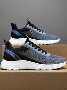 Hombres con estampado Zapatillas deportivas , deportivo de tela Zapatos de atletismo para exterior - Multicolor - Ver 3