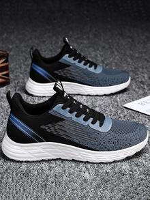 Hombres con estampado Zapatillas deportivas , deportivo de tela Zapatos de atletismo para exterior - Multicolor - Ver 2