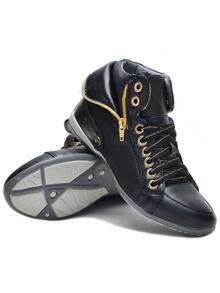 Women Fashion Boots - 黑色 - 查看 3