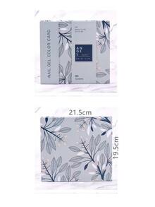 Nail Swatch Book Nail Display Book Acrylic Nail Art Display Board - Blue - View 6