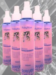 Bruma Stay Fix Fixadora de Maquiagem Matte e Glow - Roxo - Visão 7