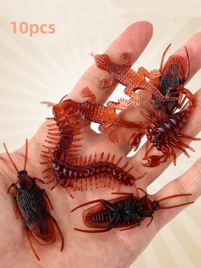 10入組隨機動物設計逗貓玩具