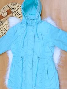 Girls Coats - 淺藍色 - 查看 2