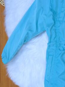 Girls Coats - 淺藍色 - 查看 6