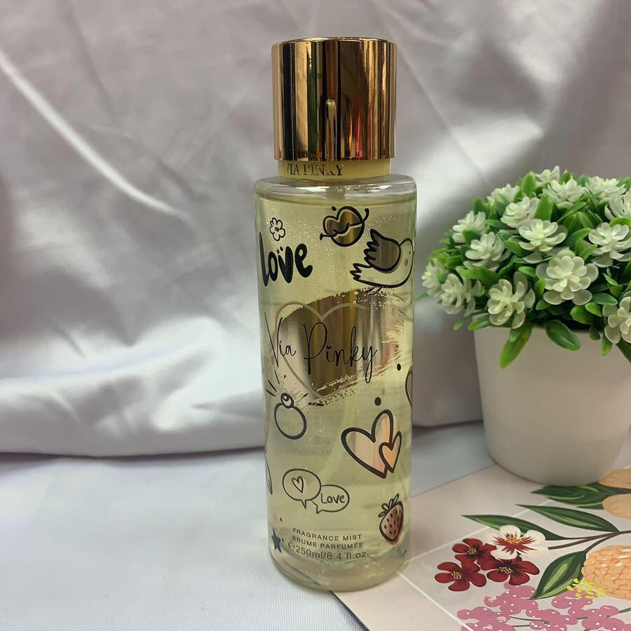 Women's Perfume Fragrance 250ml Shimmer Body Spray Foreign Trade Wholesale - Yellow - View 1