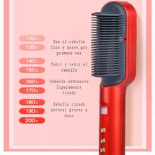 cepillo alaciador - Rojo - Ver 2