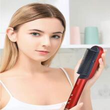 cepillo alaciador - Rojo - Ver 3