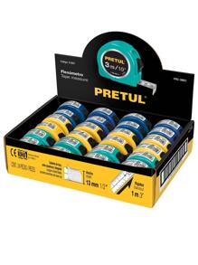 Flexometer 3 M Tape 13 Mm, Pretul 21607 - Blue - View 1