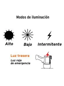 Lampara Recargable De Led Alta Potencia 7w Truper lare-300 - Negro - Ver 5
