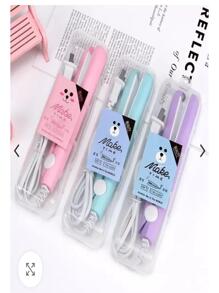 Mini Hair Straightener Powerful Portable Hair Straightener For Travel - Green - View 1