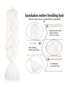 Long Synthetic Hair Braid