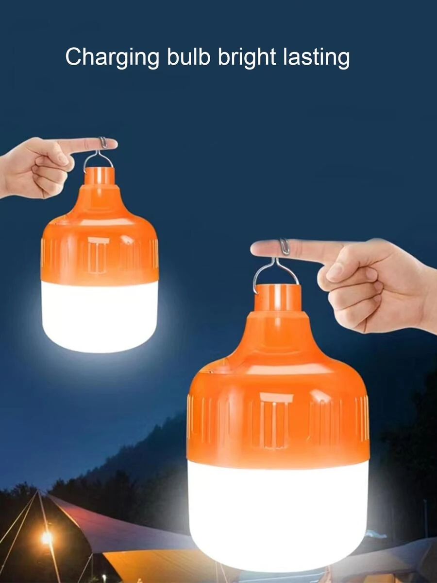 Đèn Trợ Sáng Di Động ABS, Treo Hiện Đại Chống Nước 3 Mẫu Đèn Cắm Trại Ngoài Trời - trắng - Xem 1