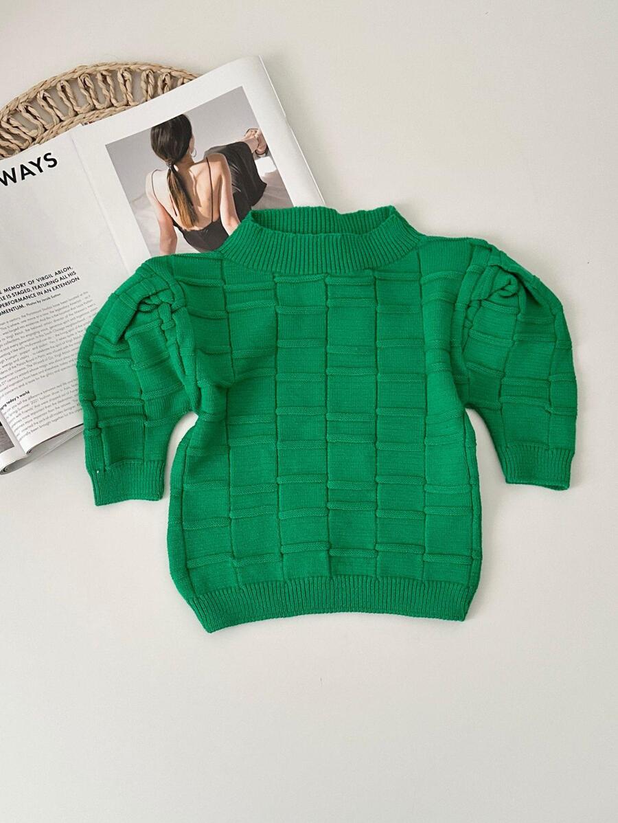 Women Knit Tops - 綠色 - 查看 1