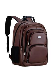 Men Functional Backpacks - Café integral - Ver 1