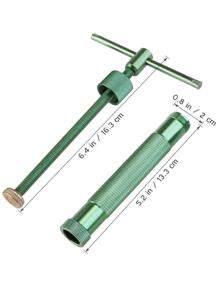 帶20入組噴嘴旋轉擠壓粘土蛋糕雕塑槍粘土工藝糖漿擠出機軟糖蛋糕雕塑模具工具