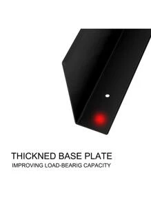 30Cm/40Cm/50Cm Nhà Tắm Có Giá Để Đồ Nhà Lưu Trữ Bếp Treo Tường Nhà Tắm Chất Liệu Hợp Kim Nhôm - màu đen - Xem 9