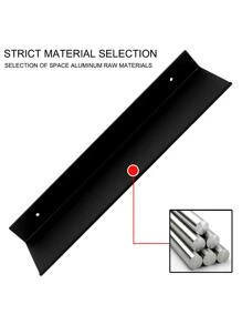 30Cm/40Cm/50Cm Nhà Tắm Có Giá Để Đồ Nhà Lưu Trữ Bếp Treo Tường Nhà Tắm Chất Liệu Hợp Kim Nhôm - màu đen - Xem 5