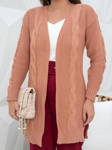 Women Cardigans - Beige - View 10