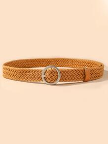 1 件蠟繩編織女腰帶,牛仔褲腰帶