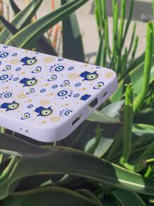 Hamsa Hand Pattern Phone Case - Multicolor - View 2