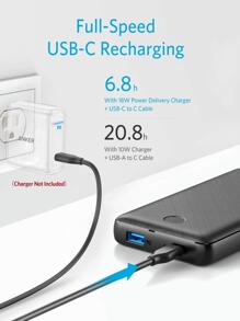Anker Portable Charger, USB-C Power Bank 20000mAh with 20W Power Delivery, 525 Power Bank (PowerCore Essential20K PD) for Phone 13/13 Pro / 13 Pro Max/12/12 Pro, Samsung, iPad Pro, and More - Black - View 5