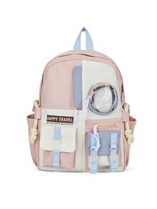 女孩的校园背包 大学可爱背包 青少年小型旅行背包 迷你笔记本电脑背包 带笔记本电脑隔层的书包 男孩高中休闲背包 轻便日常背包