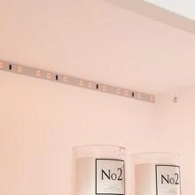 Queen Size Bookcase Headboard With A Hole For Passing Cords & Lights - White - View 7