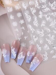 3 piezas/set Pegatinas de arte de uñas en relieve 5d con diseño de flores blancas de primavera/verano para hacer  mismo pegatinas de uñas
pegatinas uñas
uñas pegatina
calcomanías para uñas decoración de uñas pegatinas de uñas pegatinas para uñas etiqueta engomada - Multicolor - Ver 4