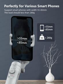 AXNEN 三轴可折叠智能手机手持云台稳定器，适用于 Vlog 视频录制