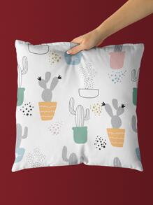 1 gói Vỏ gối họa tiết xương rồng mềm mại ấm cúng Không làm đầy - Nhiều màu - Xem 3