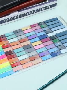 1pc 200pcs Mixed Color Morandi Style Index Tabs, Colored Self-adhesive Sticky Note Set For Indexing - Multicolor - View 3