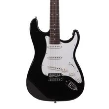 Rosewood Fingerboard Electric Guitar - Black - View 4