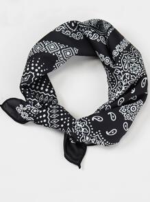 1pc Men's Cashew Flower Hip-Hop Headband Gym