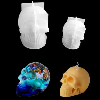 1 个骷髅形模具