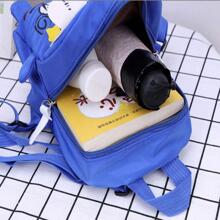 Mochila con dibujos animados de cebra con estampado.Auzl - Azul - Ver 4