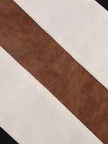 1入組現代風格顏色接片靠墊套適用於枕頭或者腰枕頭,枕頭芯不包含 - 彩色 - 查看 6